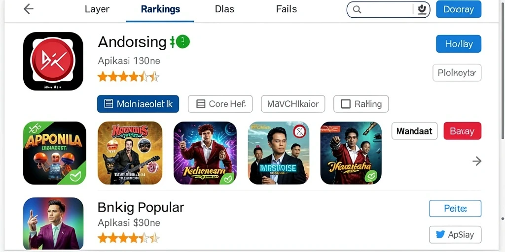 Tampilan layar utama AN777 yang menarik.
