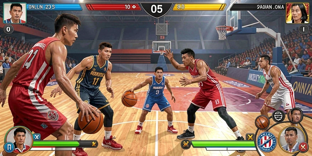 Tampilan home screen yang menarik dan mudah dinavigasi.