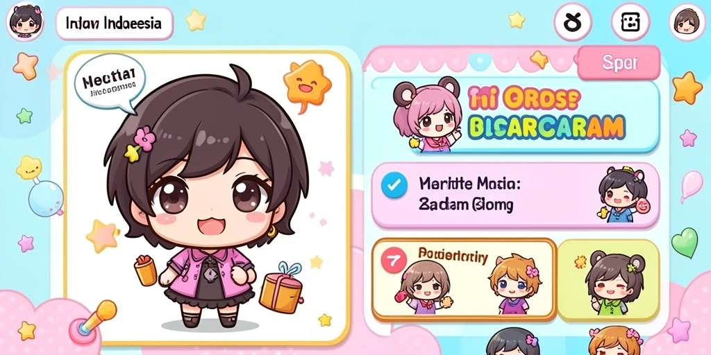 Tampilan antarmuka yang intuitif dan menarik.