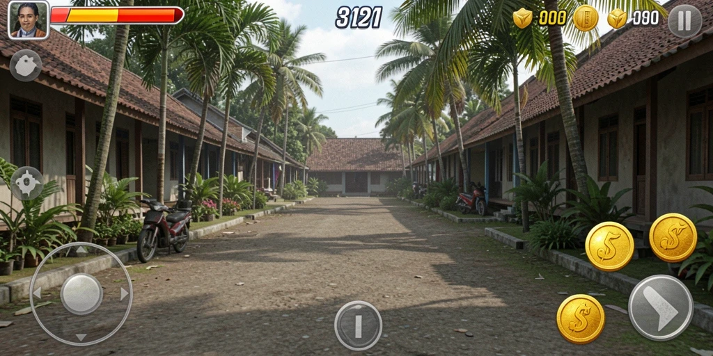 Tampilan antarmuka yang modern dan menarik.