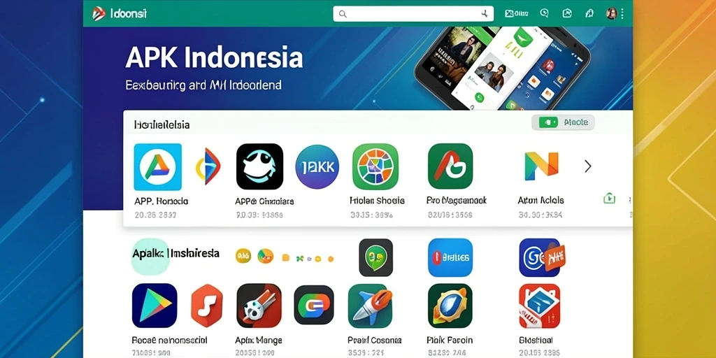 Tampilan level yang menarik dan penuh warna.