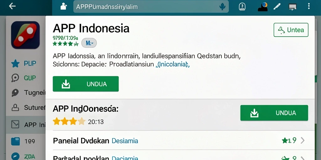 Tampilan awal aplikasi IND777 yang menarik.