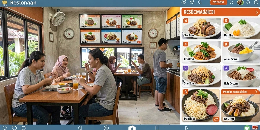 Tampilan antarmuka yang intuitif dan user-friendly.