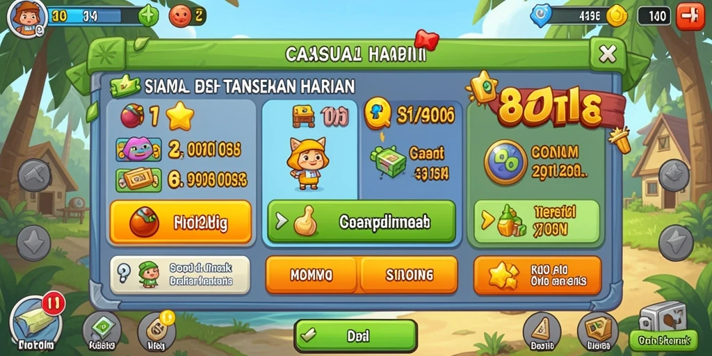 Tampilan antarmuka yang menarik dan intuitif.