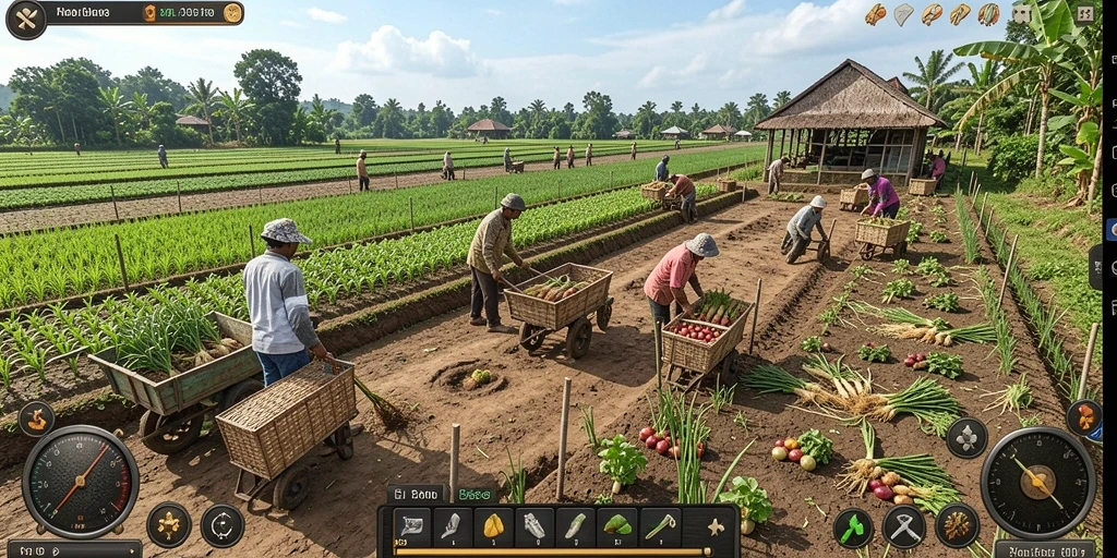 Screenshot menampilkan grafik game yang menarik.
