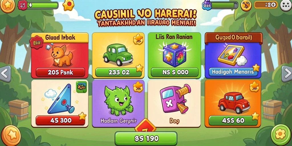 Tampilan antarmuka yang menarik dan intuitif.