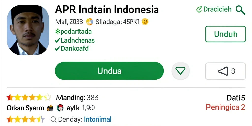 Tampilan antarmuka utama yang menarik dan ramah pengguna.