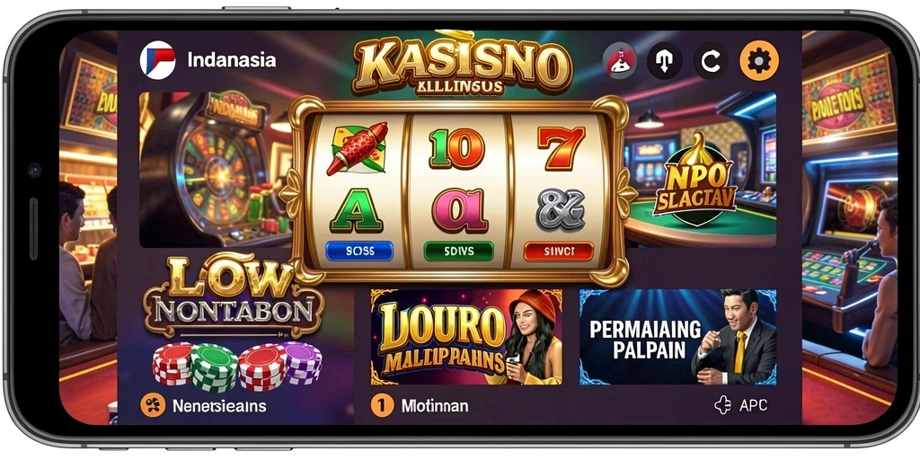 Screenshot menampilkan grafis luar angkasa yang menakjubkan.